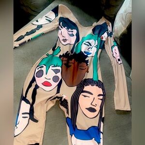 Women’s Abstract Jumpsuit